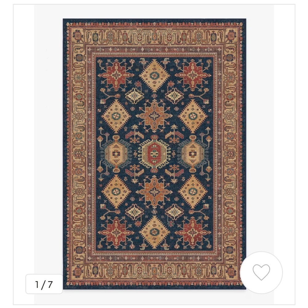 Ruggable cambria sapphire rug 5x7